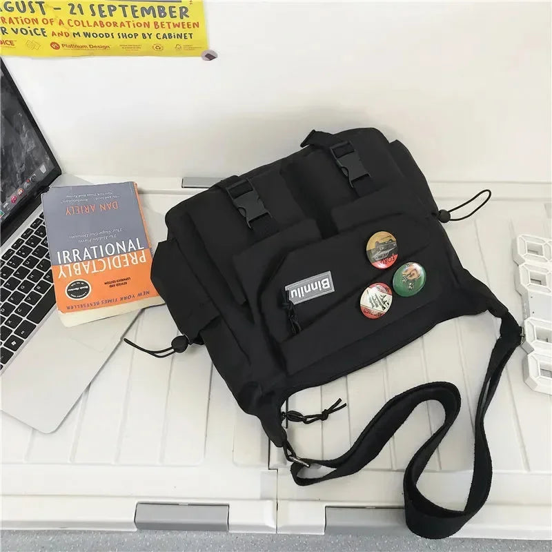 Harajuku Nylon Crossbody Bags Women Handbags