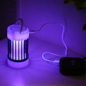 USB Rechargeable Mosquito Zapper UV Bug Trap Lamp