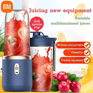 Portable Electric Fruit Juicer And Smoothie Blender