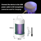 USB Rechargeable Mosquito Zapper UV Bug Trap Lamp