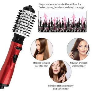 3 in 1 Rotating Hair Dryer Brush Styler