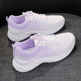 Breathable Women's Mesh Running Shoes with Soft Sole