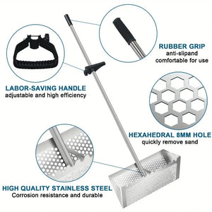 Metal Beach Spade Sand Scoop Gardening Shovel