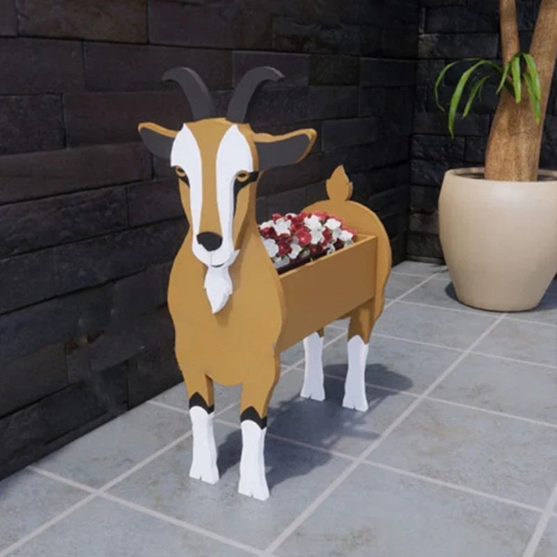 DIY Animal Planter PVC Garden Decor