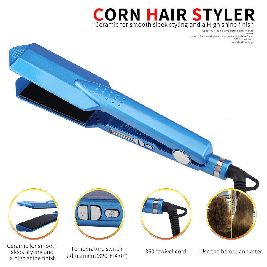 Advanced Nano Titanium Hair Straightener and Curler