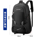 Outdoor Waterproof Hiking Backpack Large Capacity 80L