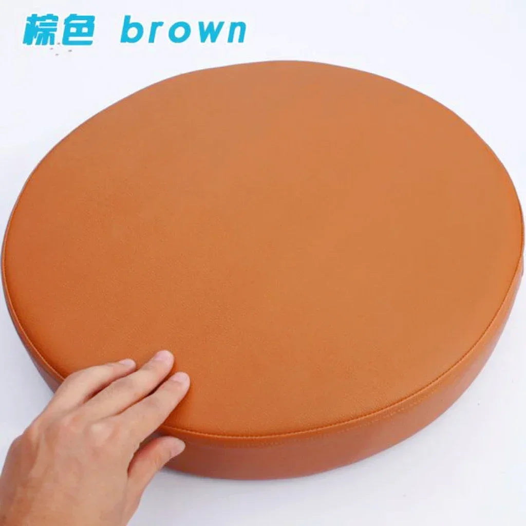 Waterproof Round Leather Cushion Seat Pad