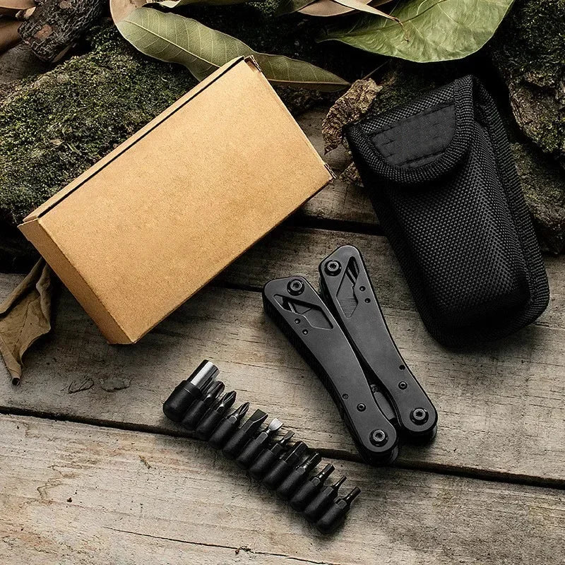 Foldable Multifunctional Outdoor Camping Pliers Tool