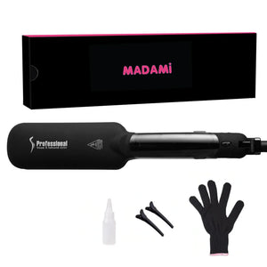 Infrared Steam Ceramic Hair Straightener with 450°F Heating