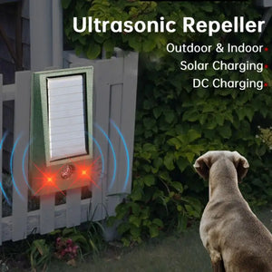 Ultrasonic Bird Pest Repellent with Solar Power