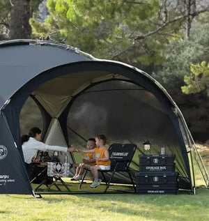 Waterproof Dome Tent For Camping, Sunshade & Rainproof