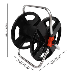 35m Portable Garden Hose Reel Cart