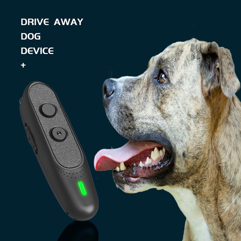 Rechargeable High-Power Ultrasonic Dog Bark Deterrent