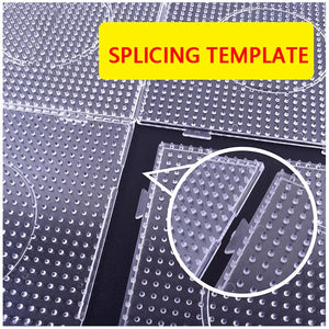 Extra Large Transparent Pegboards for DIY Fuse Beads