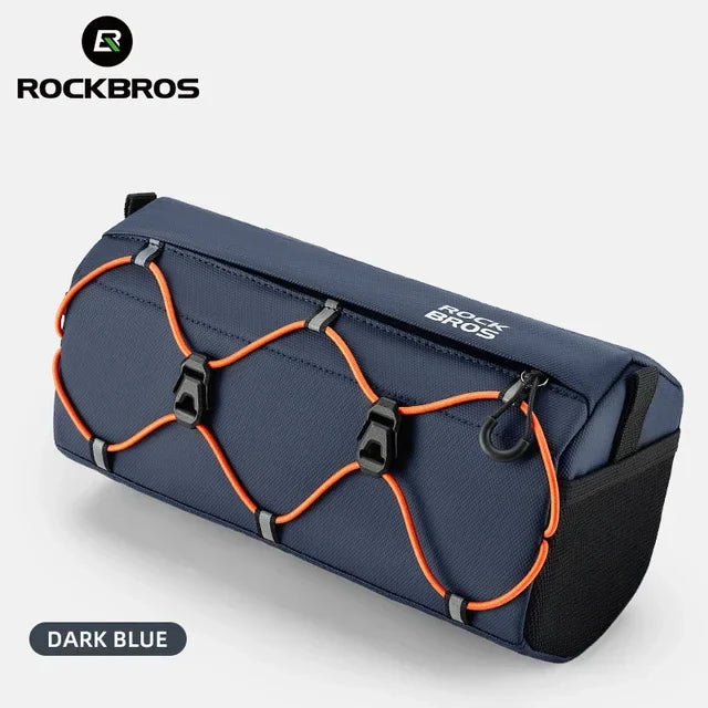 Waterproof Bike Handlebar Bag with Shoulder Strap