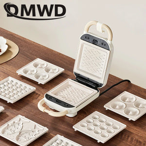 10-In-1 Electric Waffle Maker And Sandwich Grill