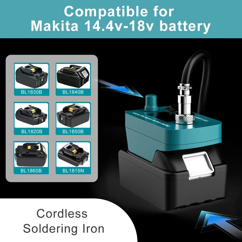 Cordless 60W Soldering Iron for Makita Batteries