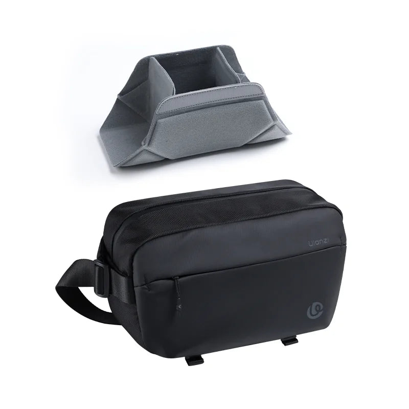 Lightweight Waterproof Sling Camera Bag with Divider