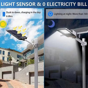 Aluminum Solar Led Street Light Waterproof Garden Lamp