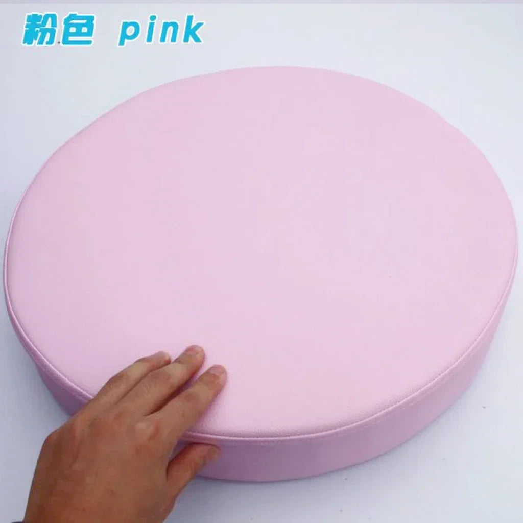 Waterproof Round Leather Cushion Seat Pad