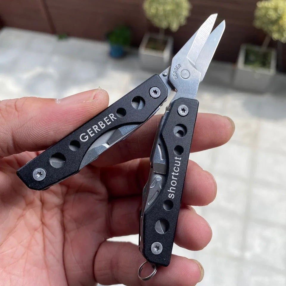 Multi-Tactical Scissors Tool For Outdoor, Edc, Survival Use