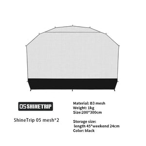 Waterproof Dome Tent For Camping, Sunshade & Rainproof