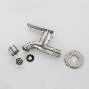 Stainless Steel Single Cold Bibcock Faucet