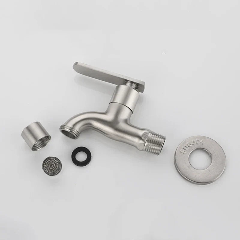 Stainless Steel Single Cold Bibcock Faucet