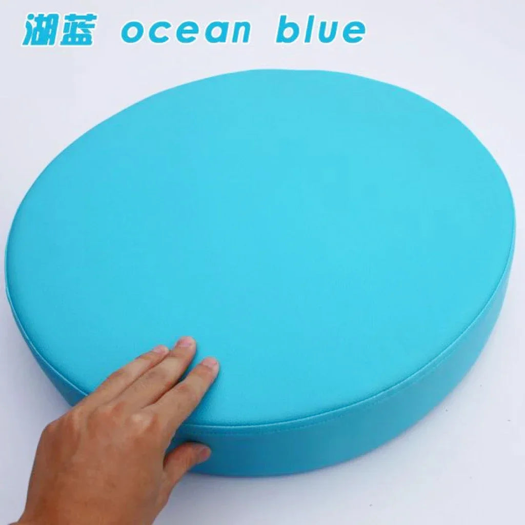 Waterproof Round Leather Cushion Seat Pad