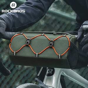 Waterproof Bike Handlebar Bag with Shoulder Strap