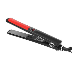 Professional Titanium Hair Straightener with Wide Nano Plates