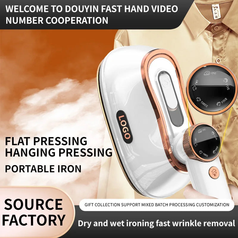 Handheld Smart LED Steam Iron with Digital Display