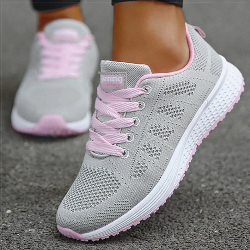 Women's Lightweight Mesh Sneakers for Gym and Casual Wear
