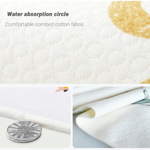 Waterproof Baby Changing Mat Cotton 80x100cm