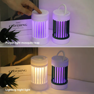 USB Rechargeable Mosquito Zapper UV Bug Trap Lamp