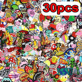 Mixed Iron-On Embroidered Patches for Clothing