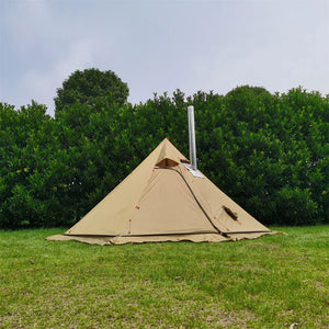 3M Pyramid Camping Tent Windproof Rainproof With Snow Skirt