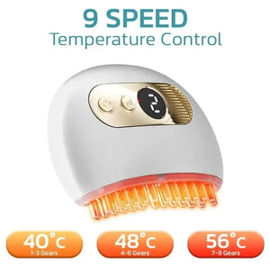 Electric Scalp Massage Comb for Hair Growth Therapy