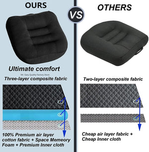 Thickened Non-slip Car Booster Seat Cushion