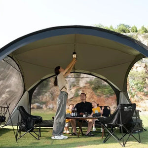 Waterproof Dome Tent For Camping, Sunshade & Rainproof