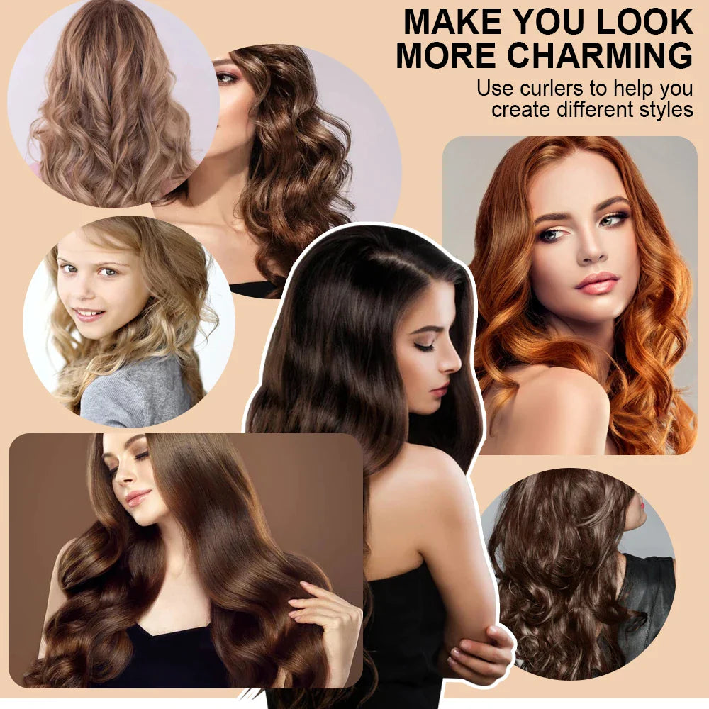 2-in-1 Ceramic Hair Straightener & Curler Tool