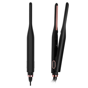 Mini Ceramic Flat Iron for Short Hair & Beard