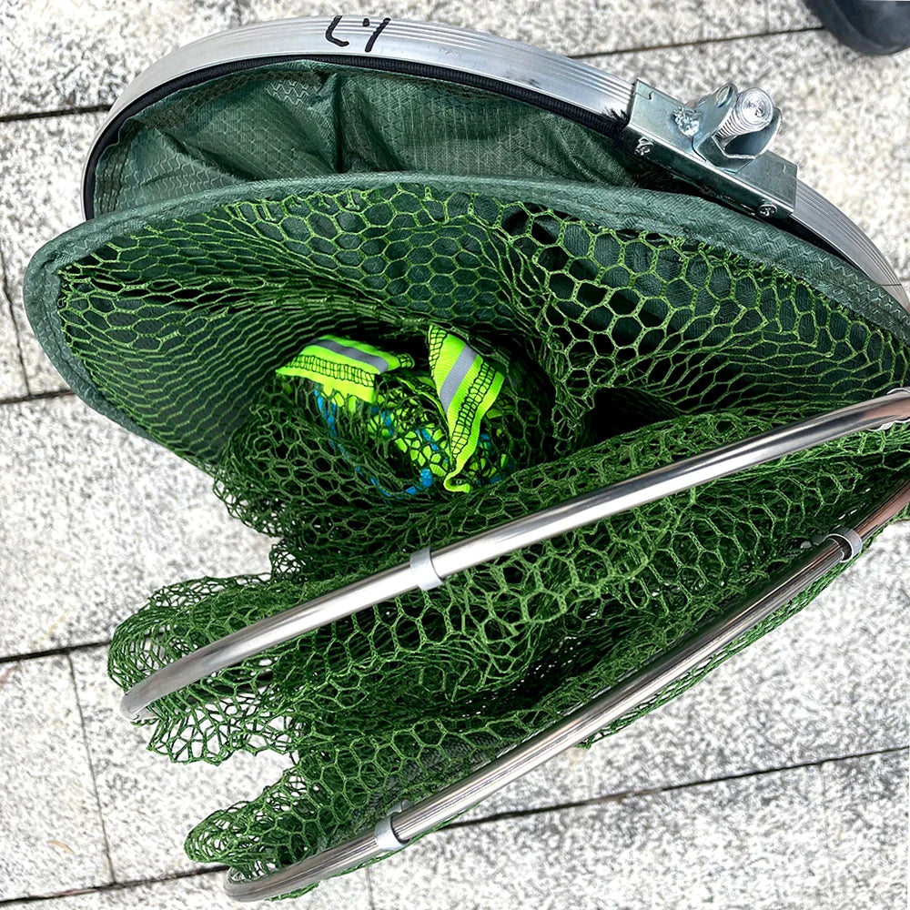 Telescopic Fyke Net With Folding And Shrimp Cage