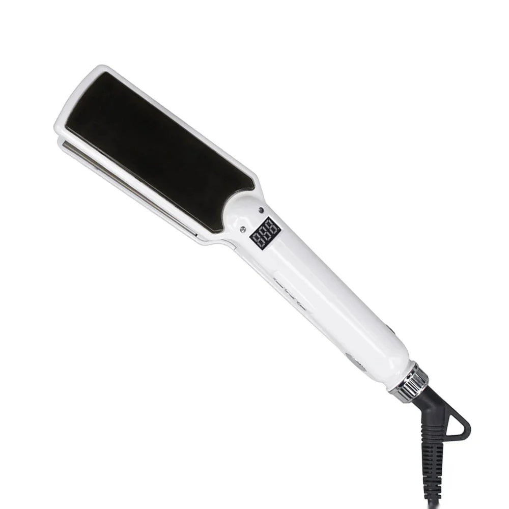 Professional Titanium Hair Straightener with Wide Nano Plates