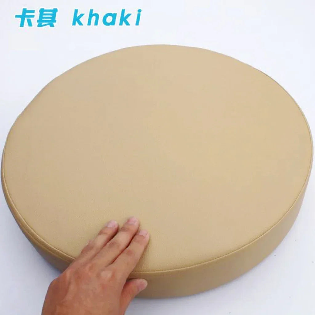 Waterproof Round Leather Cushion Seat Pad