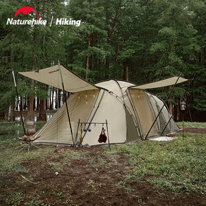 4-6 Person Geodesic Tunnel Tent 4 Season Double Layer