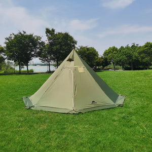 3M Pyramid Camping Tent Windproof Rainproof With Snow Skirt