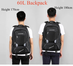 Outdoor Waterproof Hiking Backpack Large Capacity 80L