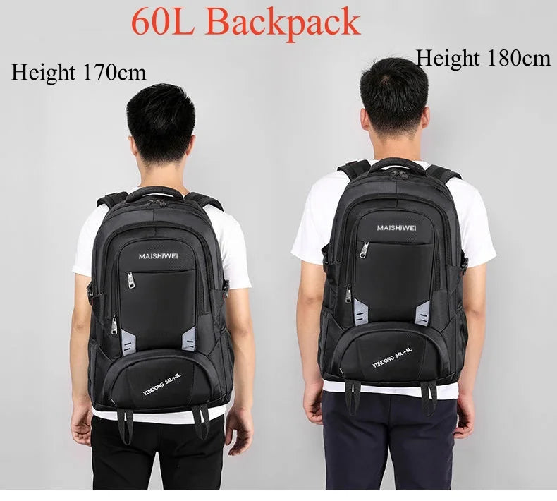 Outdoor Waterproof Hiking Backpack Large Capacity 80L