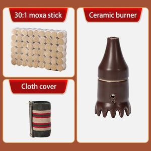 Scalp Moxibustion Therapy Massager with Moxa Stick